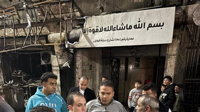 التحقيقات تكشف تفاصيل حريق مطعم مشويات امتد لواجهة عقار بحدائق القبة