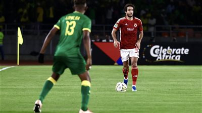 الأهلي ينهي الشوط الأول بالتقدم بهدف على يانج افريكانز بدوري أبطال إفريقيا
