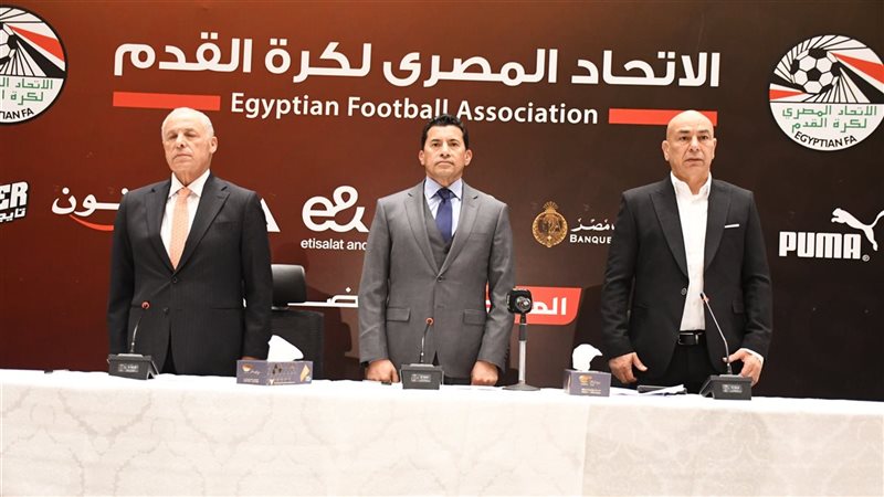 اشرف صبحي وهاني ابو ريدة وحسام حسن
