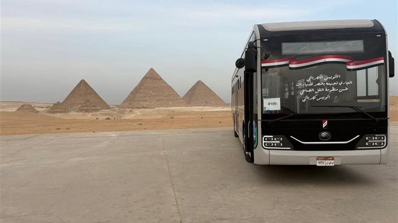  أتوبيس كهربائي مصري