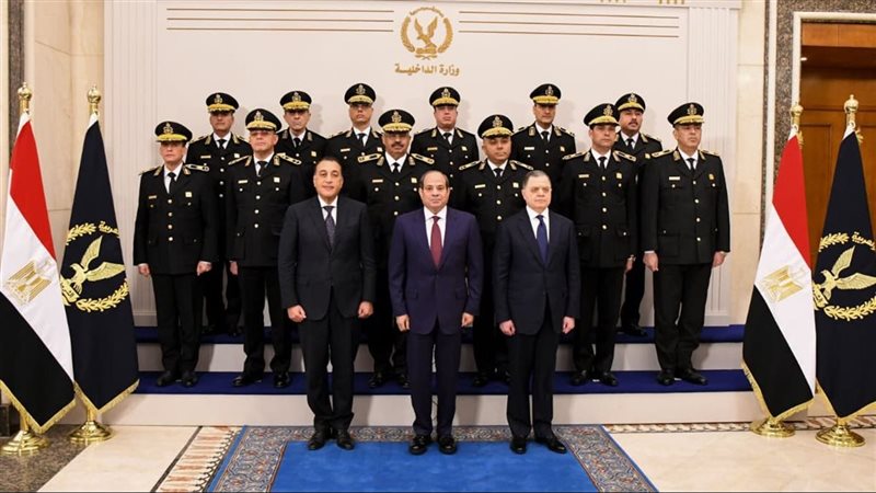 الرئيس عبد الفتاح السيسي في احتفالات 25 يناير 