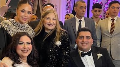 دعاء رجب تحتفل بزفافها على المنتج محمود العراقي بحضور نجوم الفن