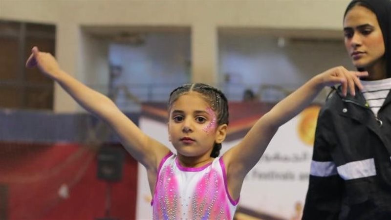 صوفيا سعيد تحصد ذهبية بطولة الجمهورية للجمباز