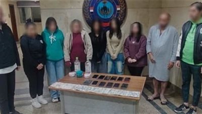 حبس 9 أشخاص لاتهامهم بممارسة الأعمال المنافية للآداب داخل ناد صحى بالتجمع 