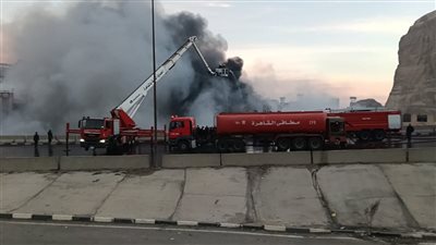للمرة الأولى في مصر.. السيطرة على حريق بطائرة درون