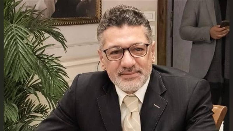  حمدي قوطة ، عضو الهيئة العليا لحزب الوفد والمرشح لرئاسة حزب