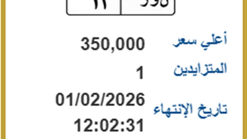 لوحة معدنية مميزة 