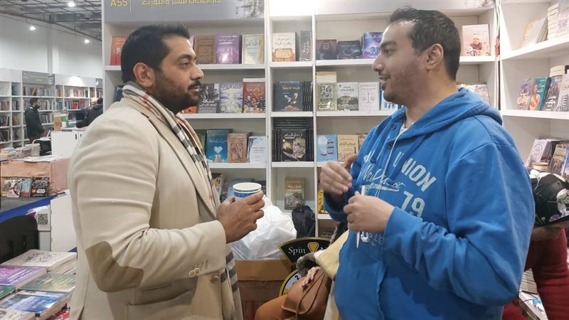 أحمد فلوكس في معرض القاهرة الدولي للكتاب