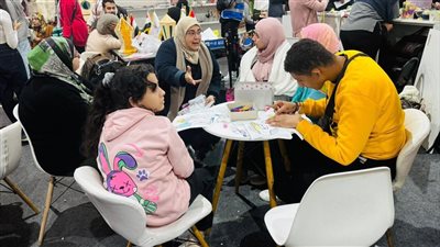 ورشة توعوية بمعرض الكتاب لمتابعة تطور الأطفال وحمايتهم من الإعاقة