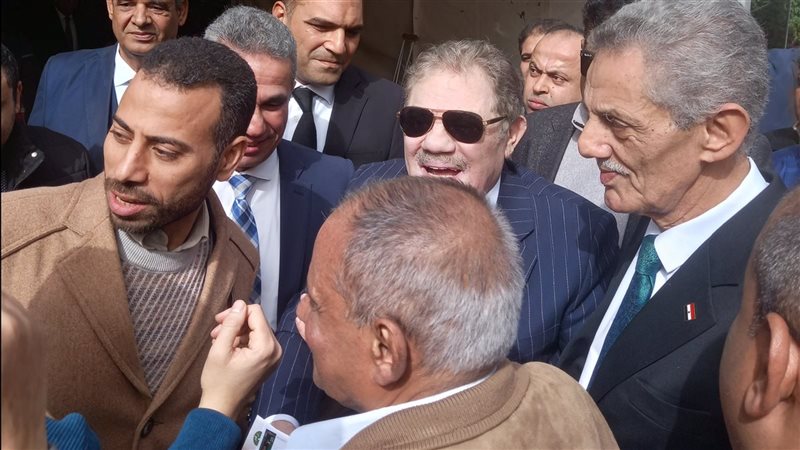السيد البدوي المرشح لرئاسة الوفد يصل إلى مقر الحزب