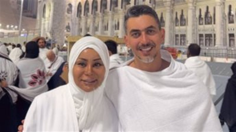 إيمان رمضان وزوجها