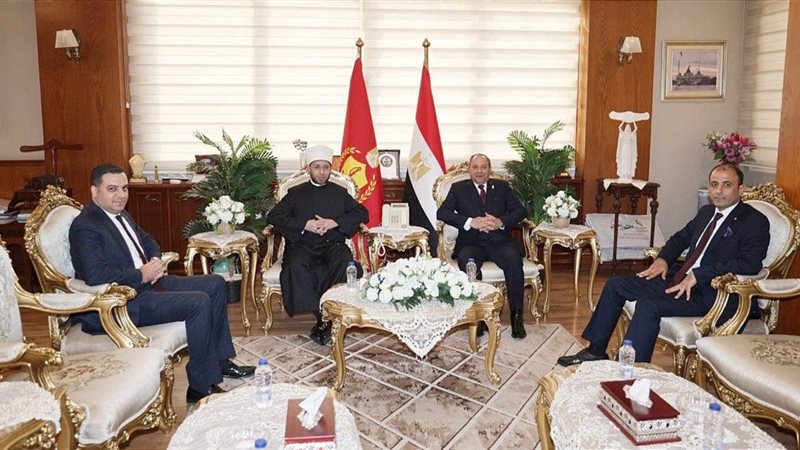 زيارة وزير الأوقاف إلى بورسعيد