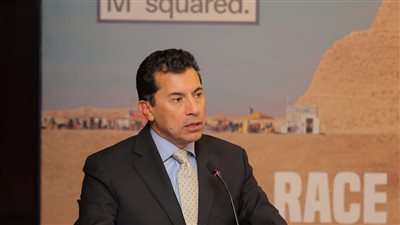 وزير الشباب والرياضة يشهد المؤتمر الصحفي للإعلان عن تنظيم سباق «نصف ماراثون سقارة» النسخة الخامسة 