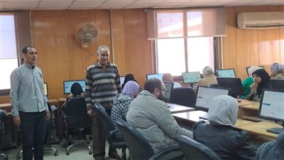 مركز التحول الرقمي بجامعة قنا يجري اختبارات لـ 106 باحثًا