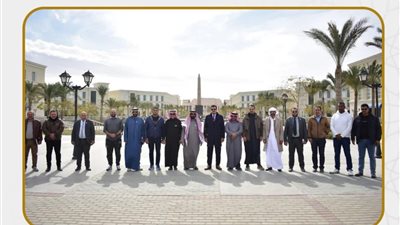 وفد عربي أفريقي رفيع يستكشف فرص الاستثمار بمدينة العلمين الجديدة