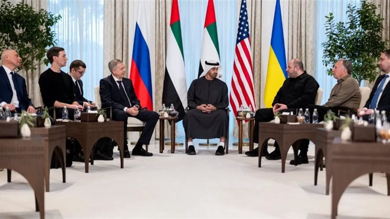 جانب من محادثات السلام الثلاثية