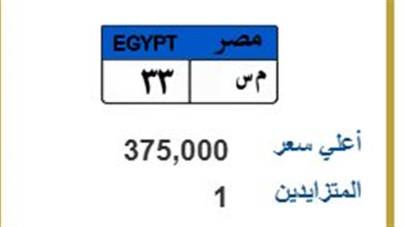 لوحة معدنية مميزة 