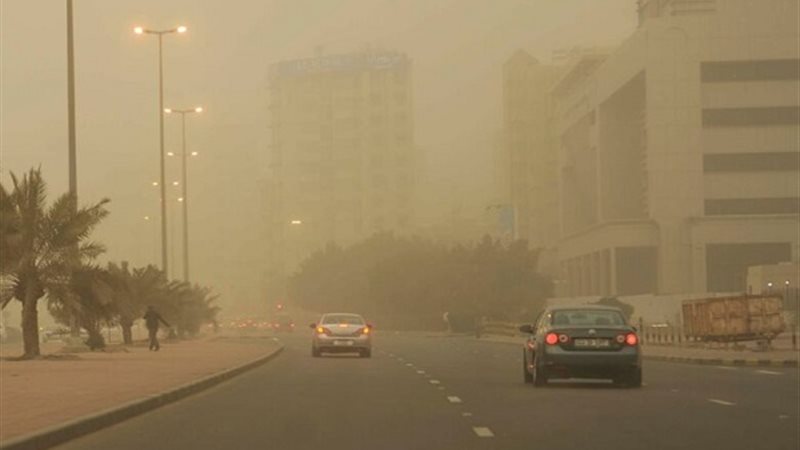  رياح مثيرة للرمال والأتربة 