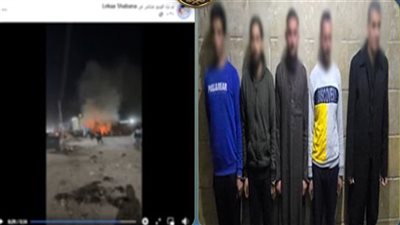 التحقيق مع المتهمين بحرق كشك بسبب خلافات حول لهو الاطفال بالإسماعيلية 