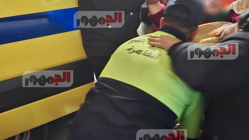 الحماية المدنية بالقاهرة تنقذ سيدة مسنة 