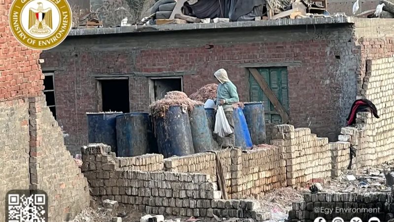 إزالة مخلفات بالمريوطية 