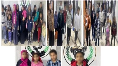 يستغلون 21 طفلا في التسول وبيع السلع بالقاهرة.. 15 شخصا يواجهون هذه العقوبة
