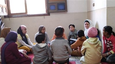 واعظات الأوقاف يقدمن نشاطا تثقيفيا للأطفال في 6 أكتوبر 