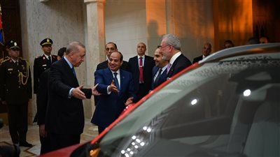 استقبال الرئيس السيسي نظيره التركي رجب طيب أردوغان 