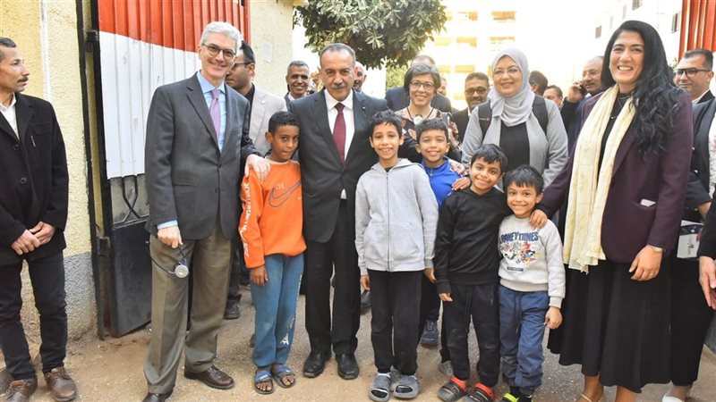 جانب من الزيارة