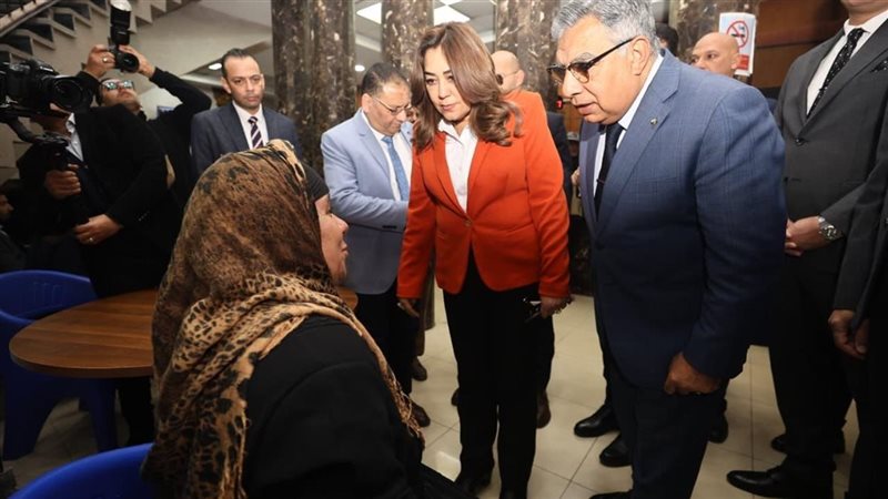 منال عوض وزيرة التنمية المحلية