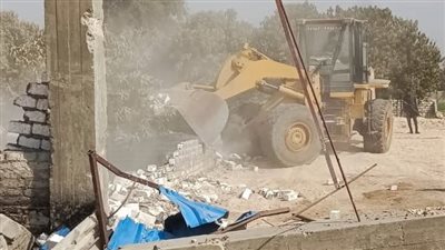 إزالة 66 حالة تعد على 17 فدانًا و5212 مترًا من أملاك الدولة والزراعة بقنا