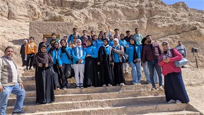 رحلة لآثار الهمامية ودير الأنبا هيرمينا السائح بالبداري من «جوالة أسيوط»