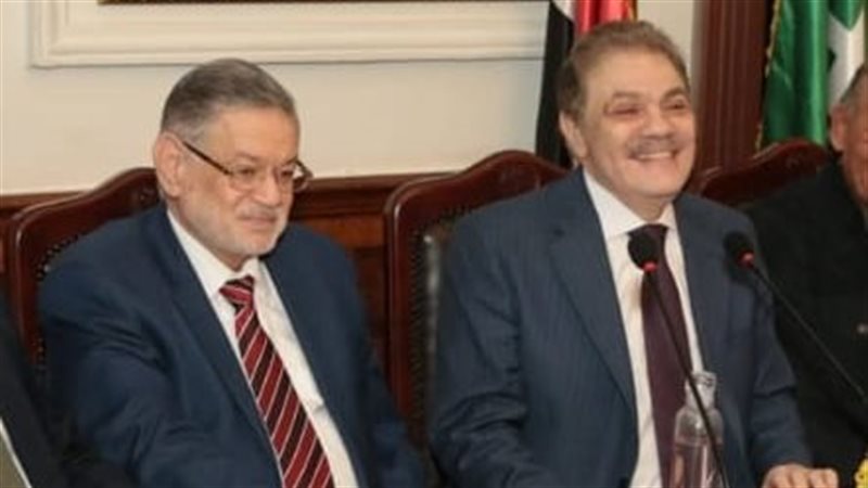 ثروت الخرباوى يهنىء السيد البدوى برئاسة حزب الوفد   