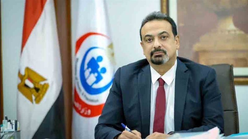حسام عبد الغفار المتحدث الرسمي لوزارة الصحة والسكان 