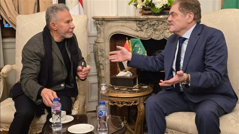 السيد البدوى يستقبل رئيس حزب المحافظين
