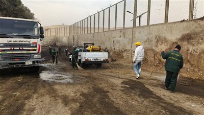 رفع 1200 طن مخلفات هدم بمحيط المنطقة الأثرية بالجيزة