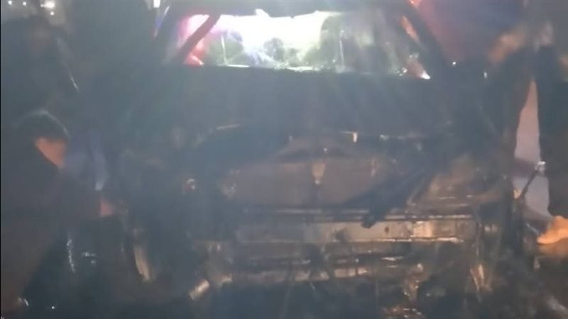 آثار الحادث 