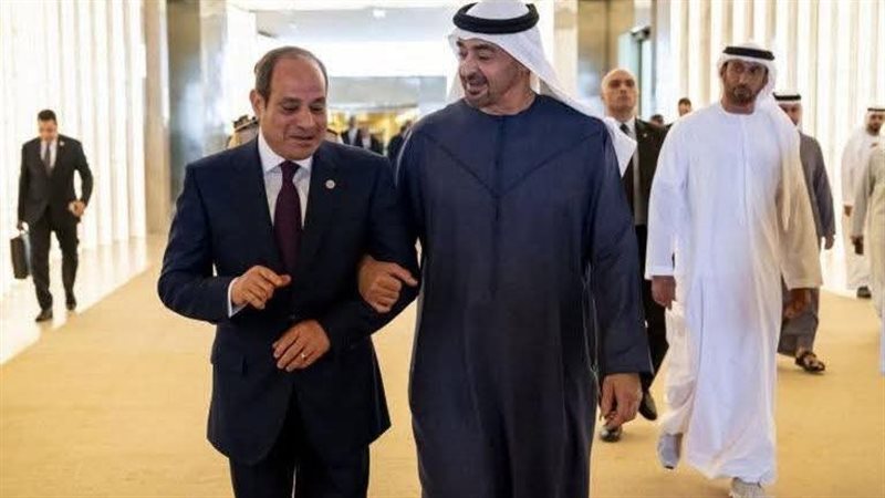 الرئيس السيسي والشيخ محمد بن زايد