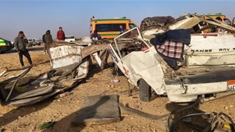 آثار الحادث 