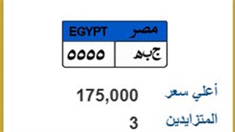 لوحة معدنية مميزة 