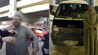 تحقيقات النيابة تكشف ملابسات فيديو تعدي سائق على سيدة بالجيزة وضبط المتهم