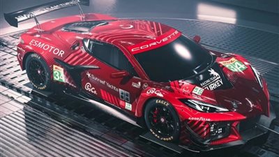 كورفيت Z06 GT3.R بمحرك V8 تستعد لتحدي فيراري وبورشه في WEC 2026