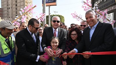 محافظ الغربية يفتتح المرحلة الثانية من كورنيش كفر الزيات
