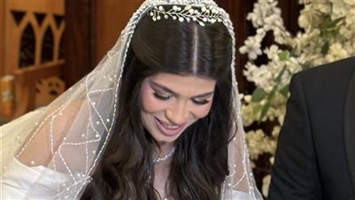 ريهام أبو بكر نجمة مسلسل عوالم خفية تحتفل بحفل زفافها