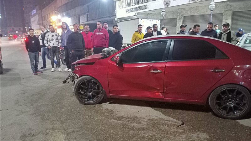 صورة من موقع الحادث 