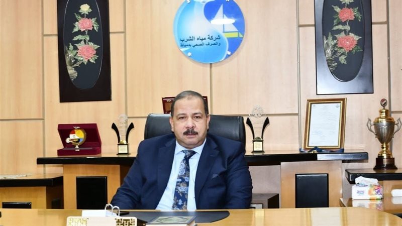 المهندس مجدي عطا الله رئيس مياه دمياط 
