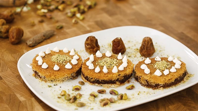  الكنافة بالتمر