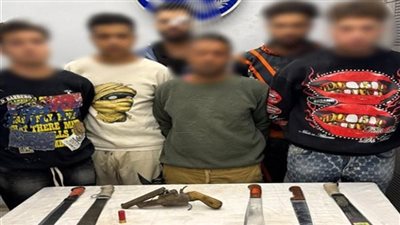 بسبب معاكسة خطيبة أحدهم..القبض على 6 عاطلين في مشاجرة بالخرطوش بالزاوية الحمراء