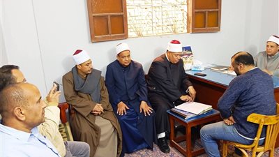  مدير أوقاف الجيزة يقوم بجولة على مقر إدارة أوقاف العياط أول 