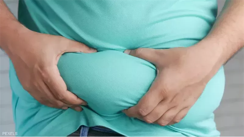 تراكم دهون منطقة البطن